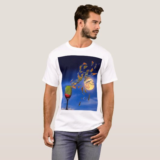 Slechte nieuwjaarsontmoeting! t-shirt (Voorkant volledig)