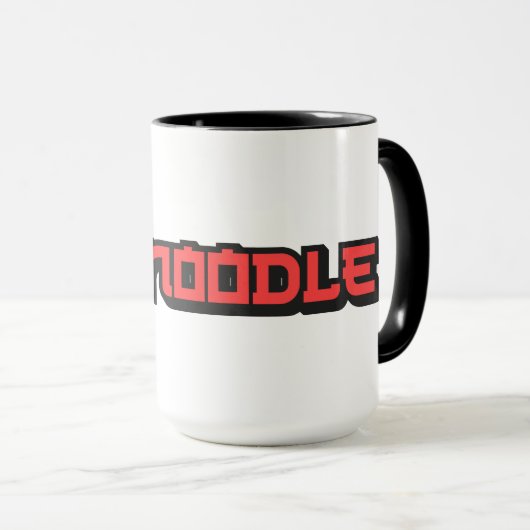 Slechte Noedel Mok (Voorkant rechts)