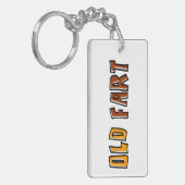 Slechte Oude Man Sleutelhanger (Voorkant Links)