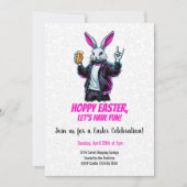 Slechte paashaas! Hoppy Easter, laten we ons verma Kaart (Voorkant)