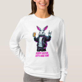 Slechte paashaas! Hoppy Easter, laten we ons verma T-shirt