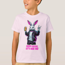 Slechte paashaas! Hoppy Easter, laten we ons verma T-shirt