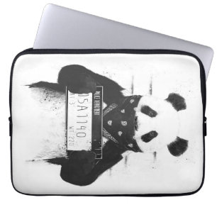 Slechte panda laptop sleeve