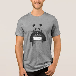 Slechte panda Tri-Blend shirt