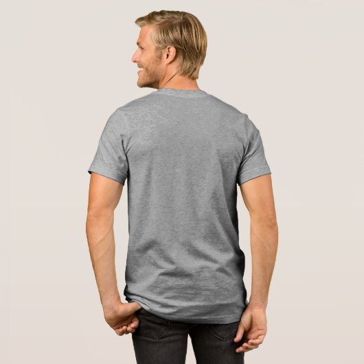 Slechte panda Tri-Blend shirt (Voorkant)