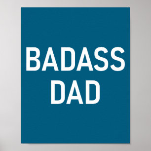 Slechte papa, Grappig, Grappen, Sarcastische uitsp Poster