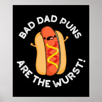 Slechte papa puns zijn de slechtste grappige worst