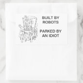 Slechte Parkeer Sticker (Tas)