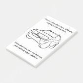 Slechte parkeerbaan post-it® notes (Schuin)