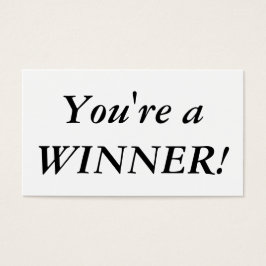 Slechte parkeerkaarten visitekaartjes