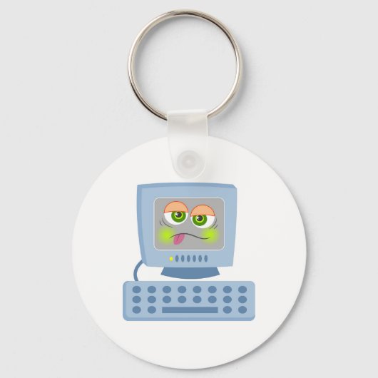 Slechte pc sleutelhanger (Voorkant)