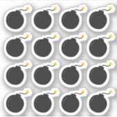 Slechte Pechdag Depressie Angst Tracker Planner Sticker (Voorkant)