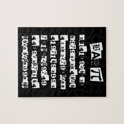 Slechte Pi - incorrect Legpuzzel (Horizontaal)