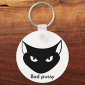 Slechte poesmantel sleutelhanger (Voorkant)