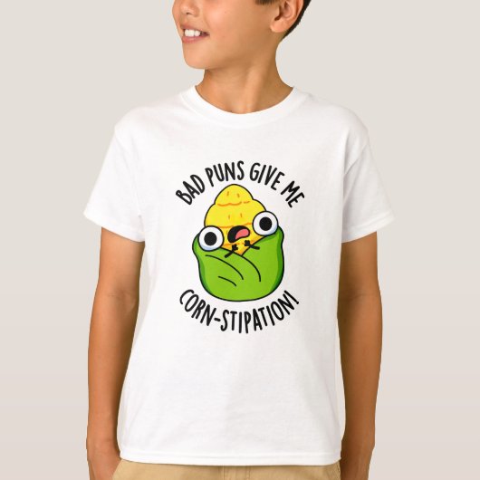 Slechte Puns Geef Mij Maïs-stipatie Grappige Maïs  T-shirt (Voorkant)