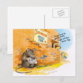 slechte rat briefkaart (Voorkant / Achterkant)