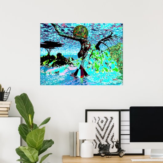 slechte reis poster (Thuiskantoor)