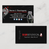 Slechte Reputatie CEO/President Visitekaartjes (Voorkant / Achterkant)