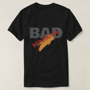 Slechte Reputatie / Minimalistische Moderne Eenvou T-shirt