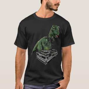 Slechte rex Dj Sarcastic Music Pun T-shirt