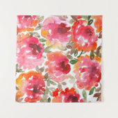 Slechte rode rozen, naadloos patroon. wandkleed (Voorkant (horizontaal))