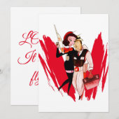 Slechte Romance 3000 (Valentijnse) Feestdagenkaart (Voorkant / Achterkant)