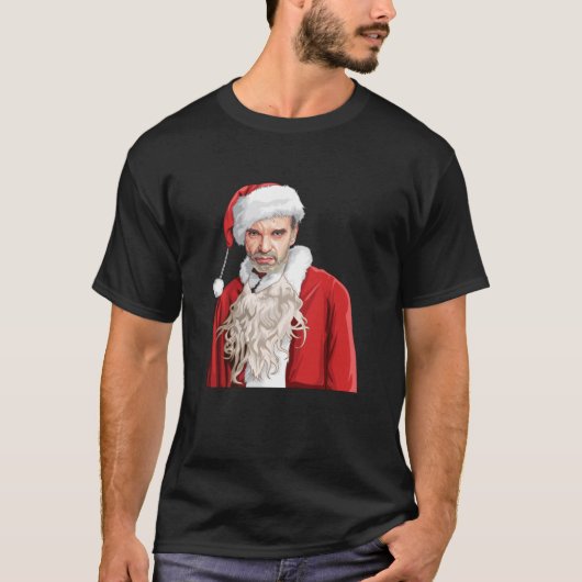 Slechte Santa Classic T-shirt (Voorkant)