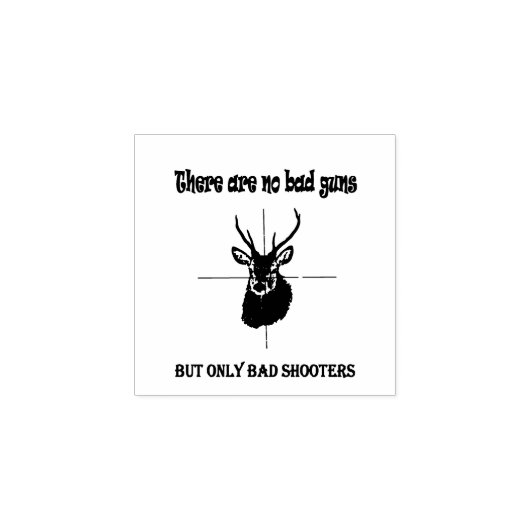 Slechte schutters rubberstempel (Afrduk)