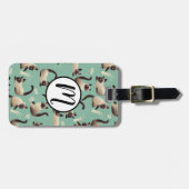 Slechte Siamese katten die er nog veel over doen Bagagelabel (Voorkant horizontaal)