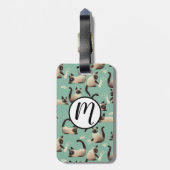 Slechte Siamese katten die er nog veel over doen Bagagelabel (Achterkant verticaal)