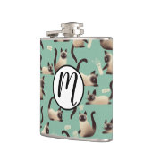 Slechte Siamese katten die er nog veel over doen Heupfles (Links)