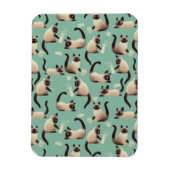 Slechte Siamese katten die er nog veel over doen Magneet (Verticaal)