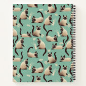 Slechte Siamese katten die er nog veel over doen Notitieboek (Achterkant)