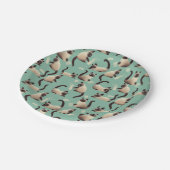 Slechte Siamese katten die er nog veel over doen Papieren Bordje (Gekanteld)