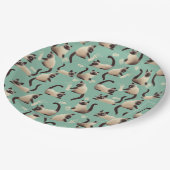 Slechte Siamese katten die er nog veel over doen Papieren Bordje (Gekanteld)