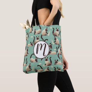 Slechte Siamese katten die er nog veel over doen Tote Bag