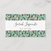 Slechte Siamese katten die er nog veel over doen Visitekaartje (Voorkant)