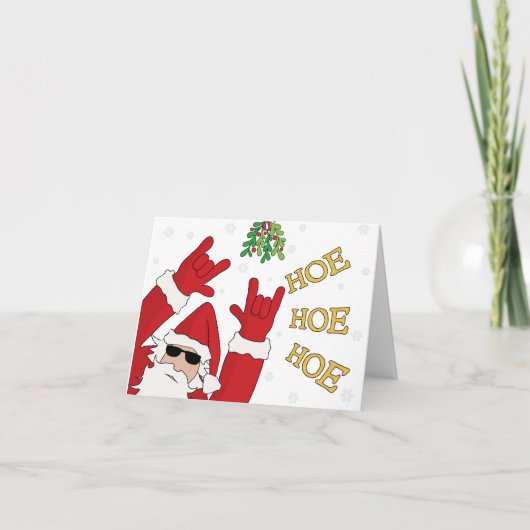 Slechte Sint Klaas Kaart (Voorkant)