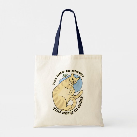 Slechte slaap katachtige | tote bag (Achterkant)