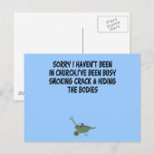 Slechte smaak briefkaart (Voorkant / Achterkant)