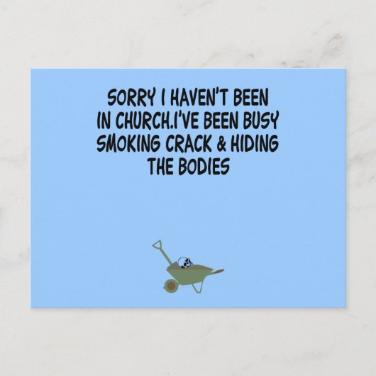 Slechte smaak briefkaart (Voorkant)