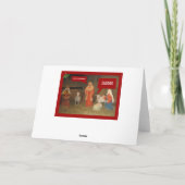 Slechte smaaknativity feestdagen kaart (Achterkant)