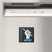 Slechte Spellers ontbinden! Verhoogde vuist Humor Magneet (Insitu (Vaatwasser))