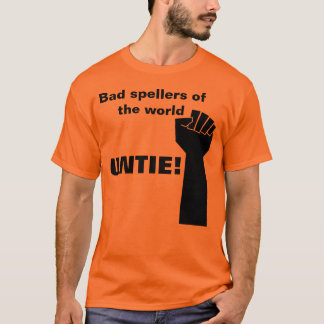 Slechte spreuken van de wereld, losmaken - grappig t-shirt