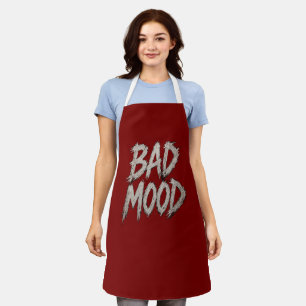Slechte Stemming Death Metal Spat Gotic Vrouwen Sc Schort