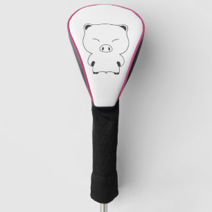Slechte stemming vandaag Golf Head Hoesjes Golfheadcover