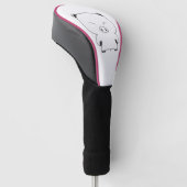 Slechte stemming vandaag Golf Head Hoesjes Golfheadcover (Schuin)