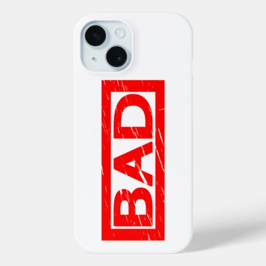 Slechte Stempel Case-Mate iPhone Case (Achterkant)