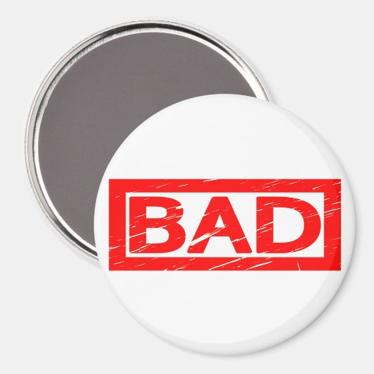 Slechte stempel magneet (Voorkant / Achterkant)