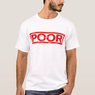 Slechte stempel t-shirt